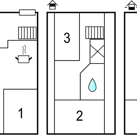 Hébergement de vacances Gorgeous In With Kitchen Kruså